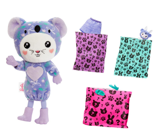Barbie Cutie Reveal Chelsea Lalka Króliczek-Koala Seria Kostiumy - 1212829 - zdjęcie 4
